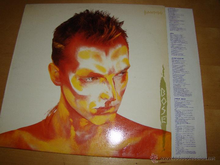 Discos de vinilo: LP MIGUEL BOSE - BANDIDO - Foto 1