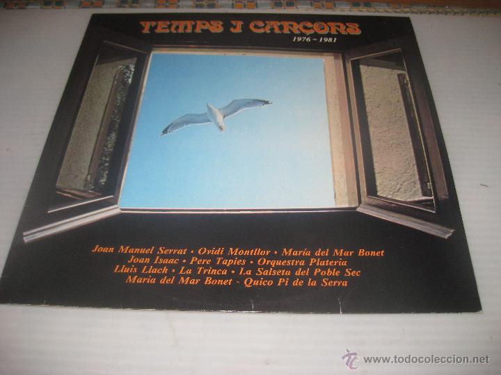 Discos de vinilo: Temps de Can&ccedil;ons 1976-1981 - Foto 1