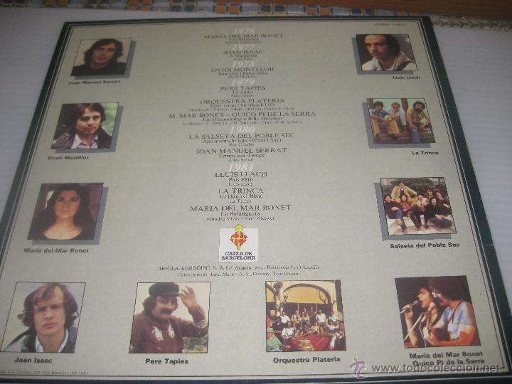 Discos de vinilo: Temps de Can&ccedil;ons 1976-1981 - Foto 2
