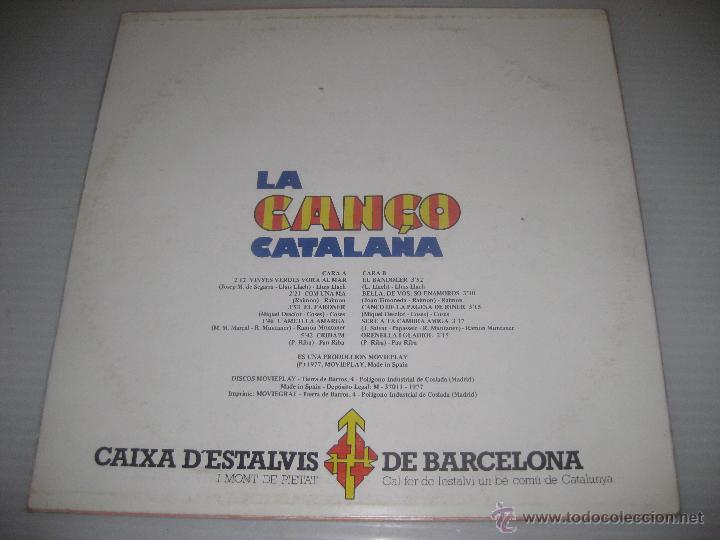 Discos de vinilo: La can&ccedil;o Catalana,1977 - Foto 2