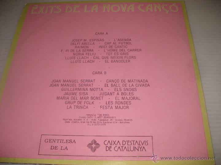 Discos de vinilo: Exits de la Nova Can&ccedil;o - Foto 2