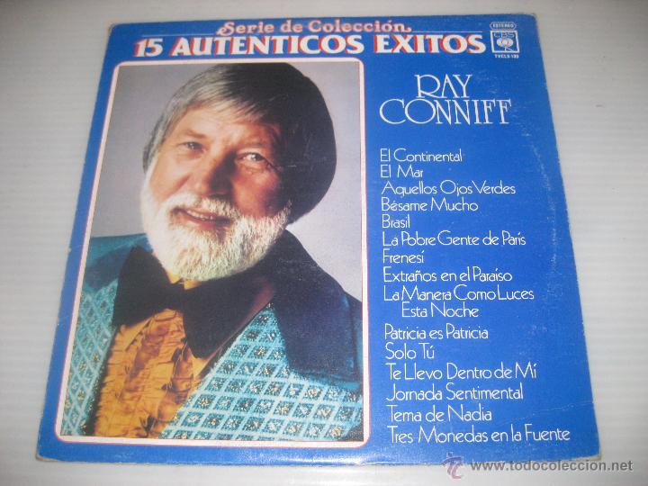 Discos de vinilo: 15 autenticos Exitos- RAY CONNIFF 1983 Doble Firma. - Foto 1