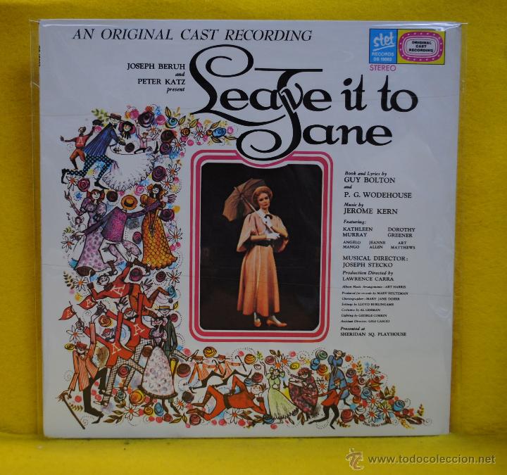 Discos de vinilo: JEROME KERN - LEAVE IT TO JANE - BSO - LP - Foto 1