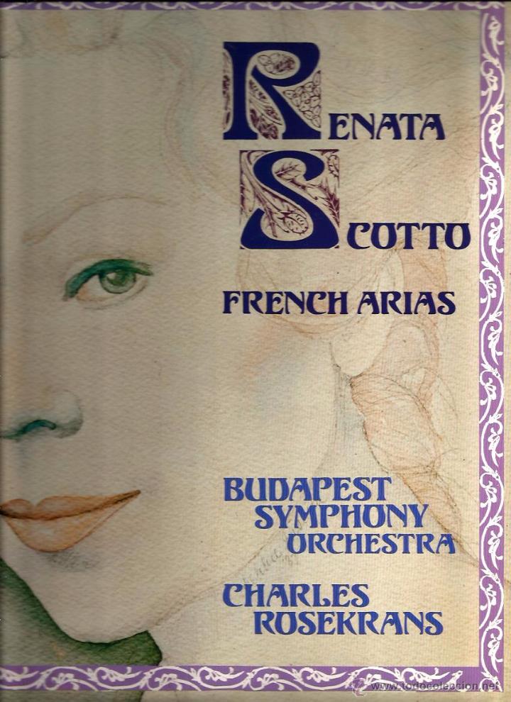 lp renata scotto french arias Comprar Discos LP Vinilos de música clásica ópera zarzuela y