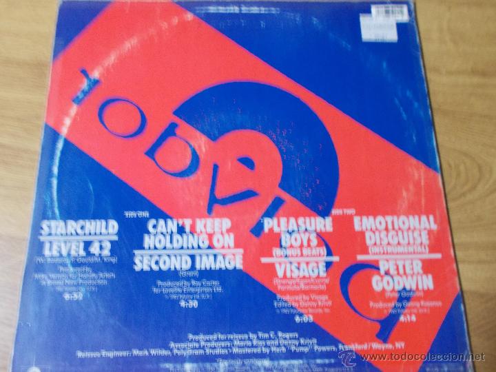 Discos de vinilo: POLYDOR DANCE CLASSICS LEVEL 42.SECONDIMAGE.VISAGE.PETER GODWIN MAXI 12 - Foto 4