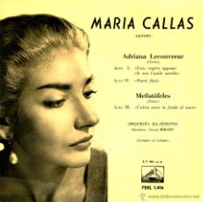 Discos de vinilo: MARIA CALLAS ADRIANA LECOUVREUR. Lote 52669666