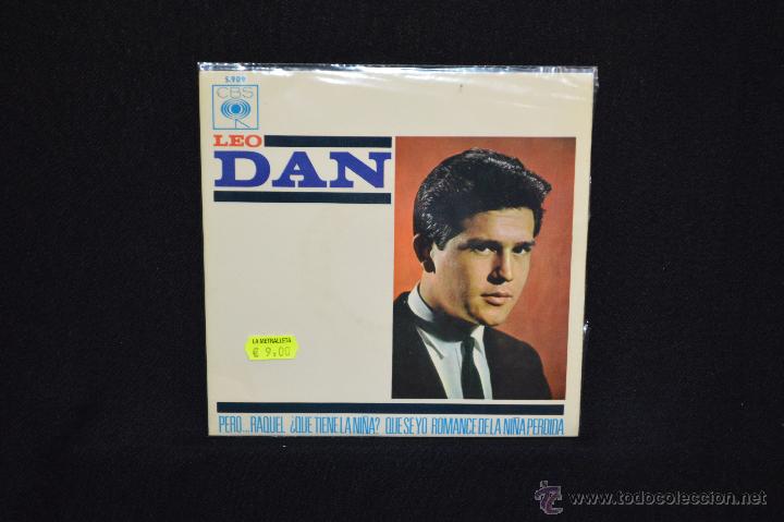 Discos de vinilo: LEO DAN - PERO RAQUEL +3 - EP - Foto 1
