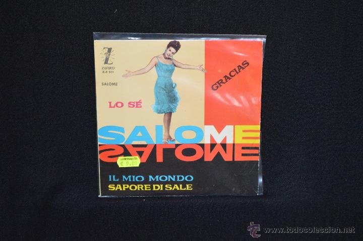 Discos de vinilo: SALOME - YO SE +3 - EP - Foto 1
