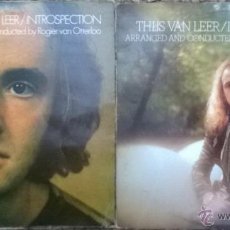 Discos de vinilo: THIJS VAN LEER. INTROSPECTION 1 Y 2. CBS, HOLLAND 1972/ 1975 2 LP'S