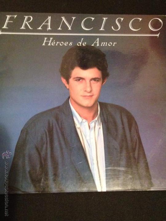 Discos de vinilo: Disco lp vinilo Francisco h&eacute;roes de amor - Foto 1