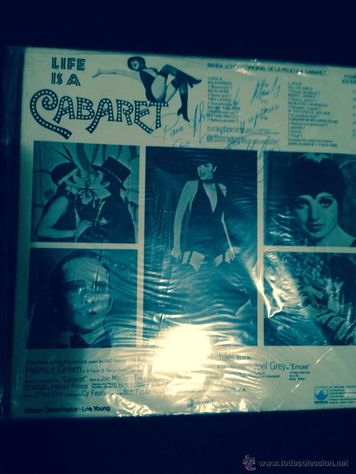 Discos de vinilo: Disco vinilo lp banda sonora cabaret - Foto 2