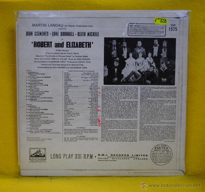 Discos de vinilo: RON GRAINER - ROBERT AND ELIZABETH - BSO - LP - Foto 2