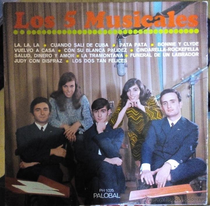 Discos de vinilo: Los 5 musicales -Lp 1968 - Foto 1