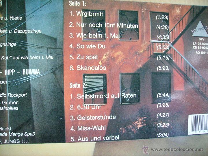 Discos de vinilo: DIE TAUCHER ---- HART NASS LAUT - Foto 2