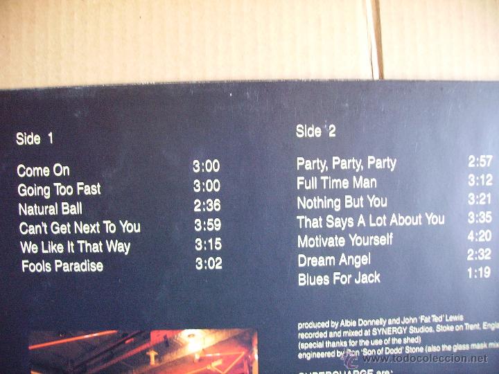 Discos de vinilo: SUPERCHARGE ---- FULL POWER - Foto 2
