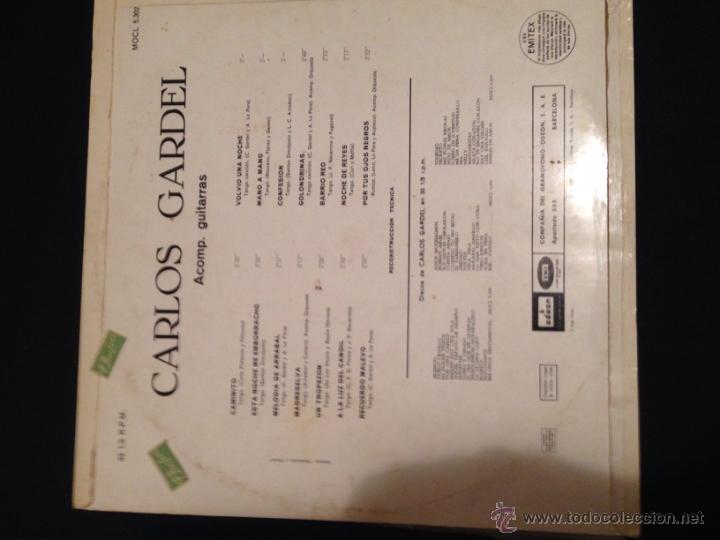 Discos de vinilo: Disco lp vinilo Carlos Gardel - Foto 2