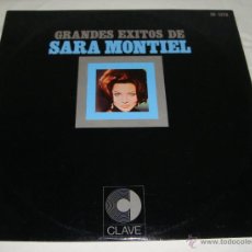 Discos de vinilo: LP. GRANDES EXITOS DE SARA MONTIEL. 1970. EXCELENTE ESTADO.. Lote 52727655