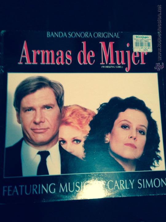 Discos de vinilo: Disco vinilo banda sonora armas de mujer - Foto 1