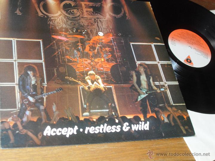 Discos de vinilo: ACCEPT LP Restless Wild MADE IN SPAIN. 1983 - Foto 1