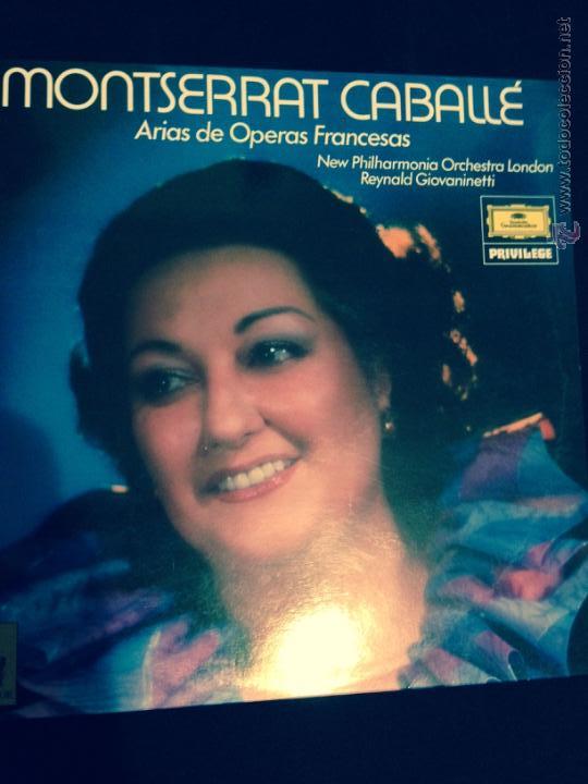 Discos de vinilo: Monserrat caballe Arias francesas - Foto 1