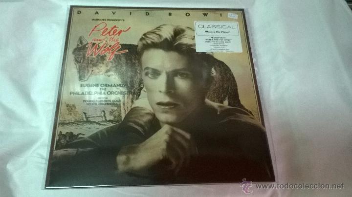 Discos de vinilo: DAVID BOWIE - PETRE AND THE WOLF - Foto 1