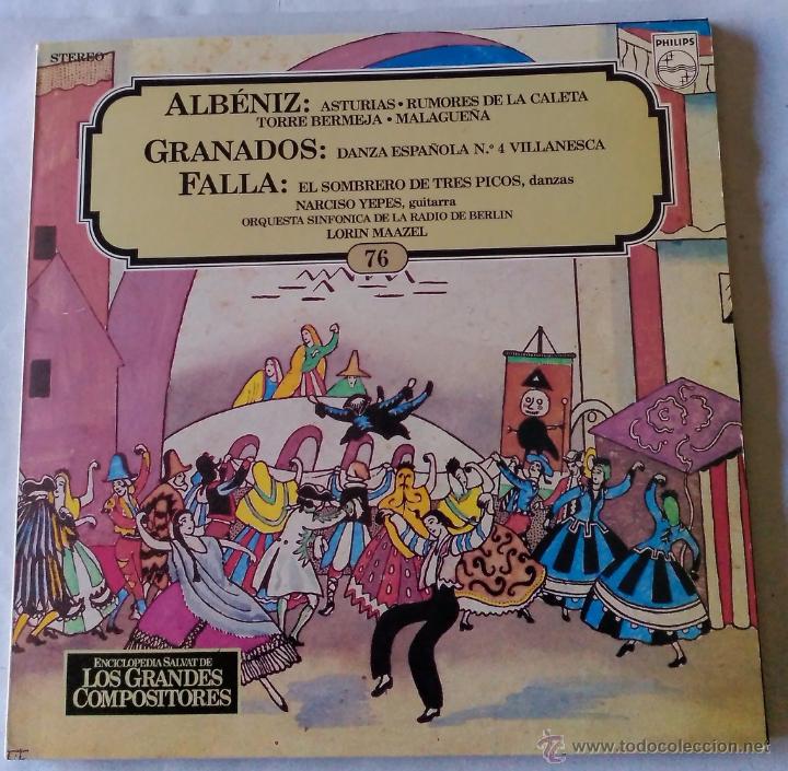 Discos de vinilo: LOS GRANDES COMPOSITORES. N&ordm; 76 - Foto 1
