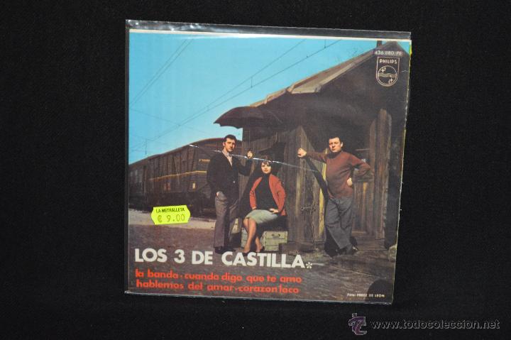 Discos de vinilo: LOS 3 DE CASTILLA - LA BANDA +3 - EP - Foto 1