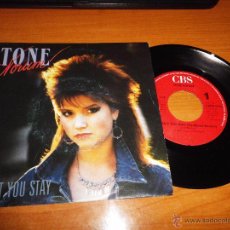 Discos de vinilo: TONE NORUM CAN´T YOU STAY / PLAYING WITH FIRE SINGLE VINILO 1985 HOLANDA JOEY TEMPEST EUROPE 2 TEMAS. Lote 52760671