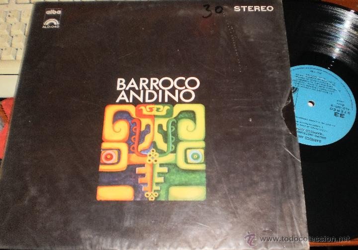 Discos de vinilo: barroco andino lp.chile 1975