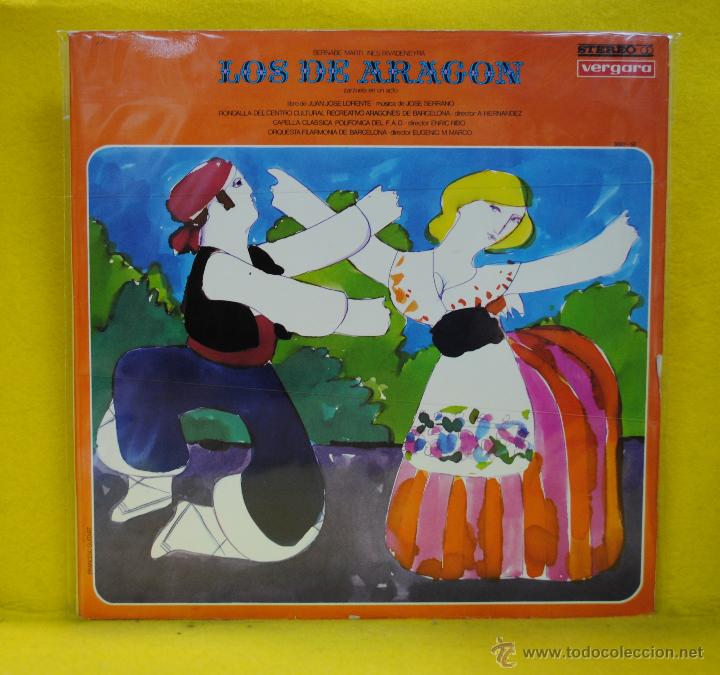 Discos de vinilo: VARIOS - LOS DE ARAGON - LP - Foto 1