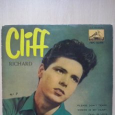 Discos de vinilo: CLIFF RICHARD- PLEASE DON'T TEASE +3- EP 1960. Lote 52786094