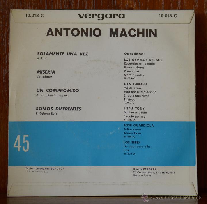 Discos de vinilo: Antonio Machin (Vergara, 1967) - Foto 2