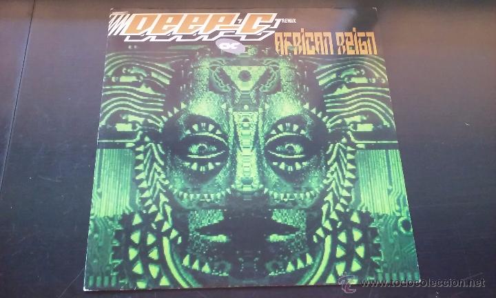 Discos de vinilo: Deep C - African Reign (Remix) - 1990 - Foto 1