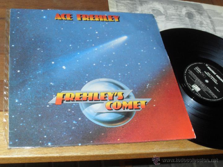 Discos de vinilo: ACE FREHLEY LP Frehleys Comet MADE IN SPAIN 1987 - Foto 1
