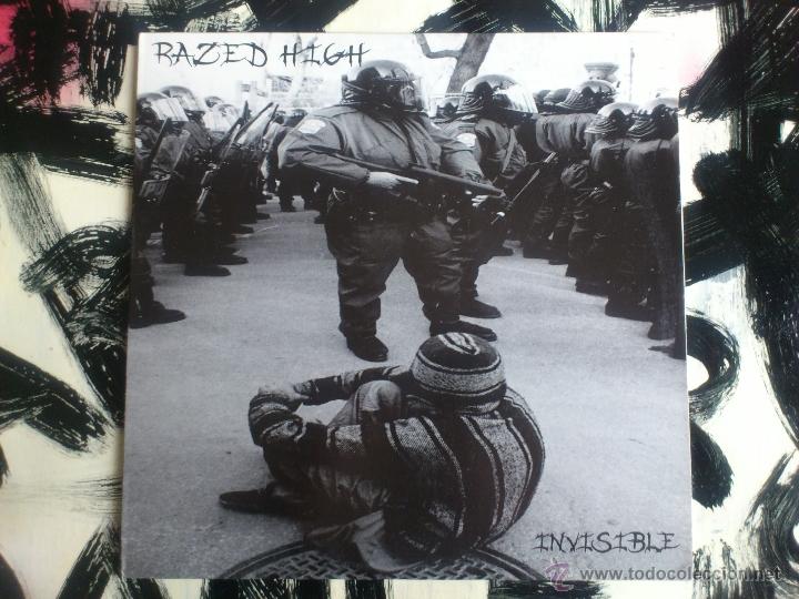 Discos de vinilo: RAZED HIGH - INVISIBLE - LP - VINILO - INSIDUOUS - 2001 - Foto 1