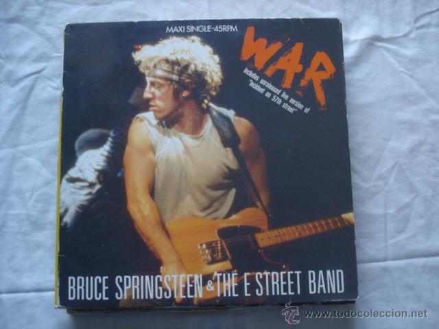 Discos de vinilo: Bruce Springsteen & The E-Street Band    War - Foto 1