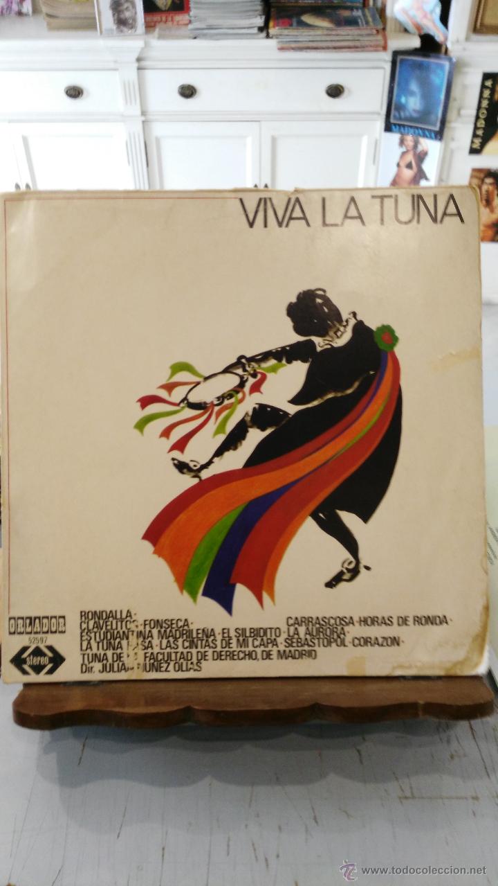 Dischi in vinile: Viva La Tuna - Tuna de la Facultad de Derecho de Madrid, Director: Juli&aacute;n N&uacute;&ntilde;ez Olias
