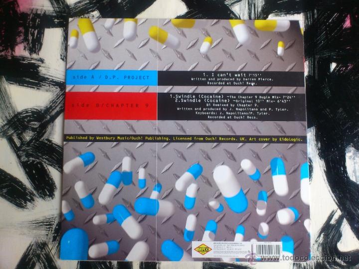 Discos de vinilo: OUCH! PRESENTS - CHAPTER 9 - SWINDLE COCAINE - D.P. PROJECT - I CAN&acute;T WAIT - MAXI - VINILO - 1999 - Foto 2