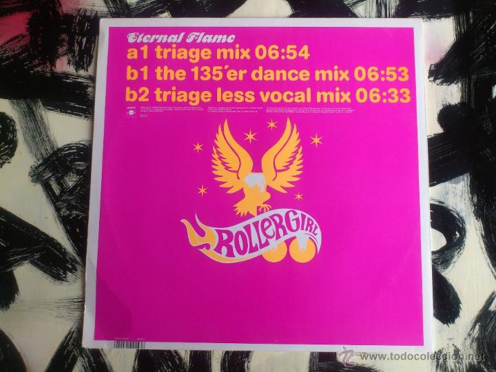 Discos de vinilo: ROLLERGIRL - ETERNAL FLAME - MAXI - VINILO - UNIVERSAL - 2000 - Foto 2