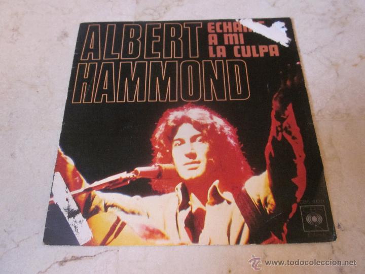 Discos de vinilo: ALBERT HAMMOND - ECHAME A MI LA CULPA - CBS 1976 - Foto 1