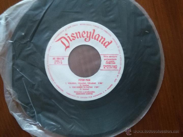 Discos de vinilo: disneyland presenta peter pan - Foto 2