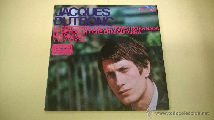 Discos de vinilo: Jacques dutronc.Y yo,y yo,y yo.EP.ESPA&Ntilde;A 1966.HISPAVOX.DISQUES VOGUE. - Foto 1