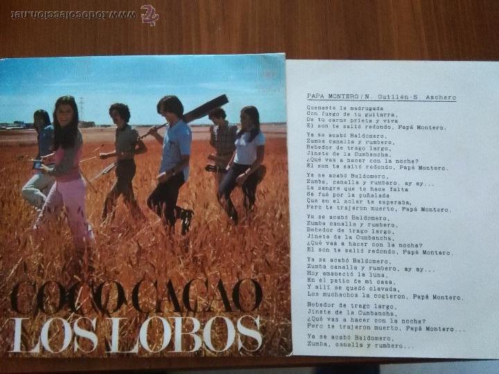 Discos de vinilo: los lobos,coco cacao del 72 promo - Foto 1