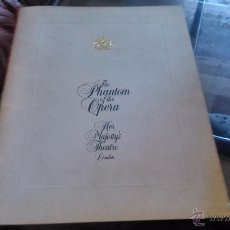 Discos de vinilo: THE PHANTOM OF THE OPERA 1986. Lote 52865920
