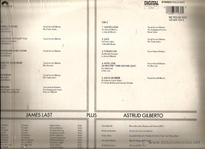 Discos de vinilo: LP ASTRUD GILBERTO & JAMES LAST : PLUS - Foto 2