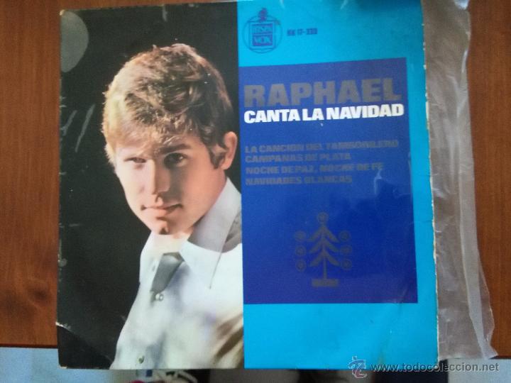 Discos de vinilo: Raphael - Canta la navidad (Hispavox, 1965) - Foto 1