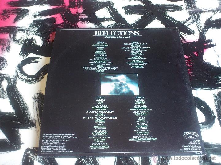 Discos de vinilo: REFLECTIONS - 28 ROMANTICS POP INSTRUMENTALS - DOBLE VINILO - LP - ARCADE - 1983 - Foto 2