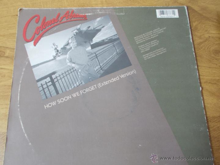 Discos de vinilo: COLONEL ABRAMS.  MAXI 12 - Foto 3
