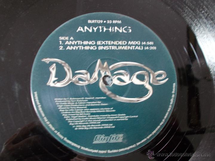 Discos de vinilo: DAMAGE. ANYTHINGS MAXI 12 - Foto 2