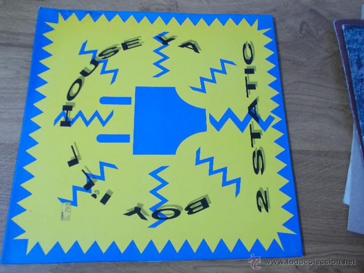 Discos de vinilo: 2 STATIC. BOY I&acute;LL HOUSE YA.  MAXI 12 - Foto 1